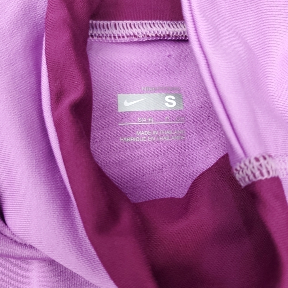 Nike Lavender Mock Turtle Pullover Running Shirt S - Picture 8 of 14